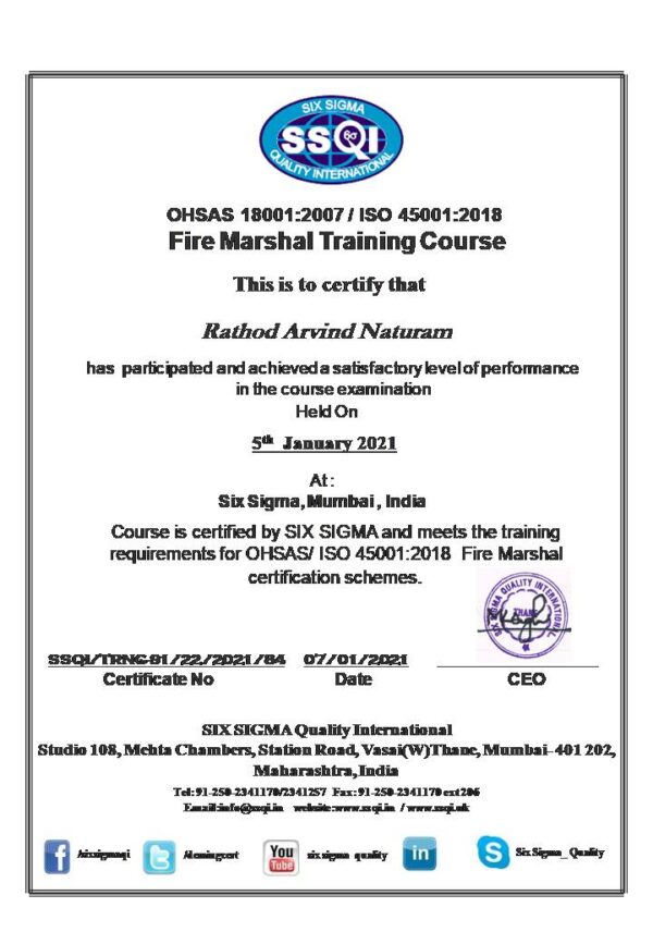ISO 3834 : Welding Quality Assurance