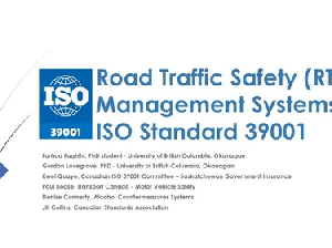 ISO 39001:2012 Road traffic safety (RTS) management systems