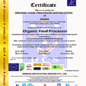3-4 Days DCS Organic Farming