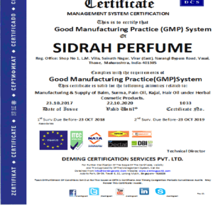 1 day  training on GMP Certification